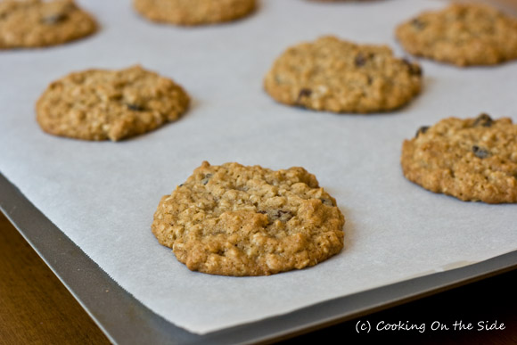 Recipe oatmeal rasin cookies