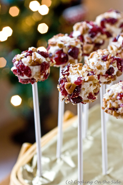 Cheese Ball Pops