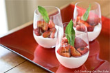 Panna Cotta with Balsamic Strawberries