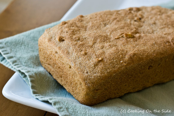 White Whole Wheat Walnut Bread