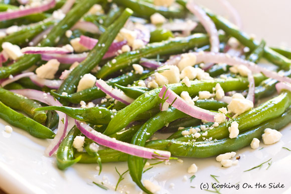 Green Beans with Feta and Dill