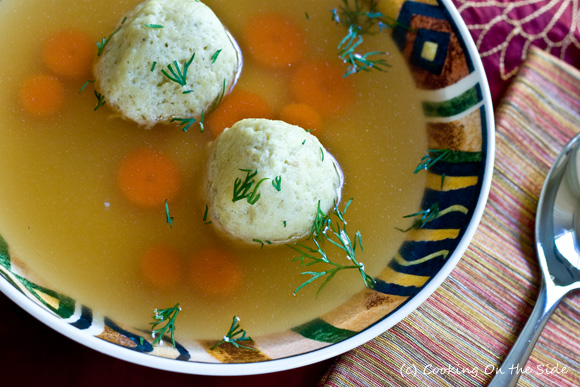 Vegetarian Matzo Ball Soup - Courtney's Sweets