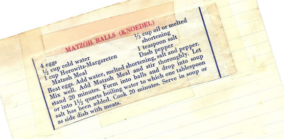 The "vintage" on-the-package recipe my mother-in-law has followed for years