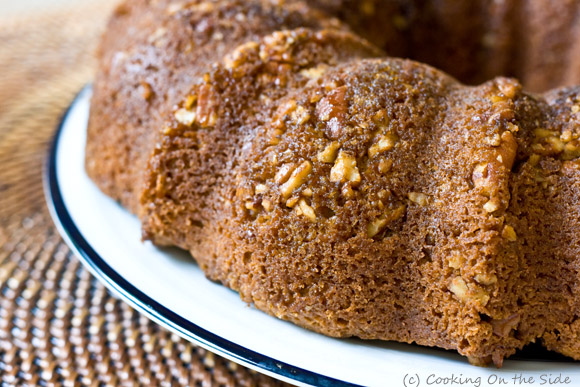 Sour Cream Pecan Coffee Cake