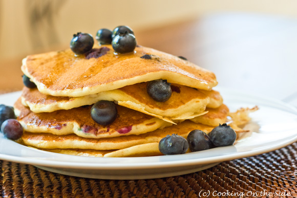 Blueberry Buttermilk Pancakes