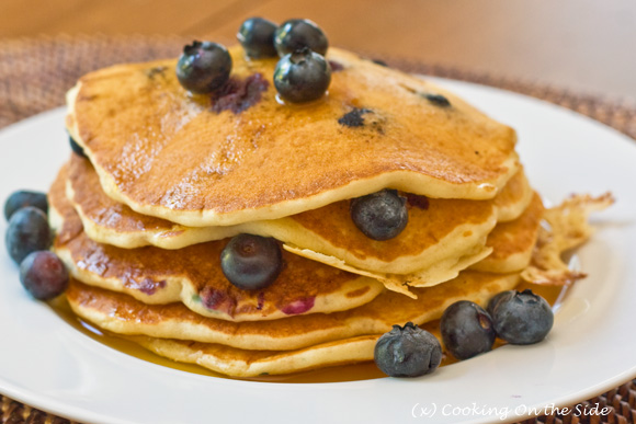 Blueberry Buttermilk Pancakes