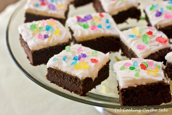 Coffee Fudge Brownies