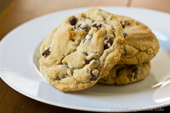 Chewy Jumbo Chocolate Chip Cookies