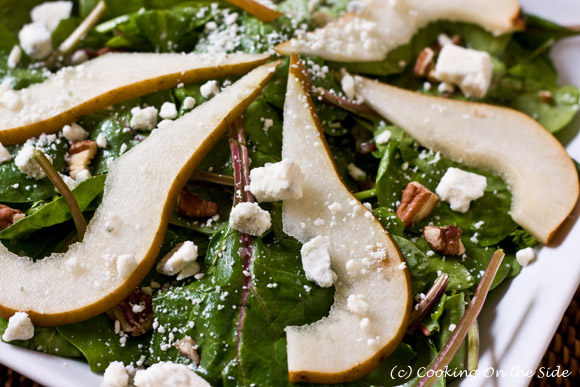 Spinach Pear Salad