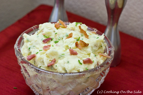 Bacon, Sour Cream & Chive Mashed Potatoes