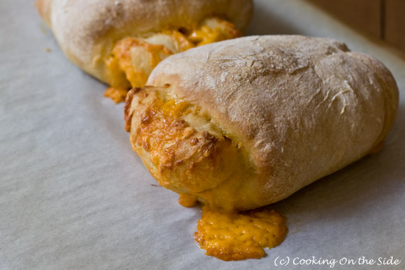 Post image for Cheddar-Stuffed Crusty Loaves