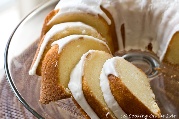 Meyer Lemon Whipping Cream Pound Cake