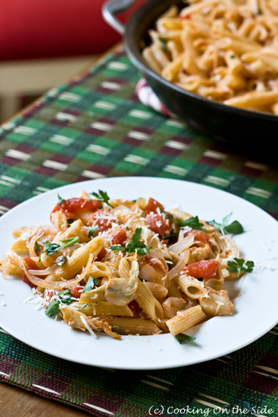 Penne with Artichokes