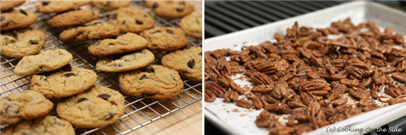 Just a few of the treats coming out of the test kitchen that day