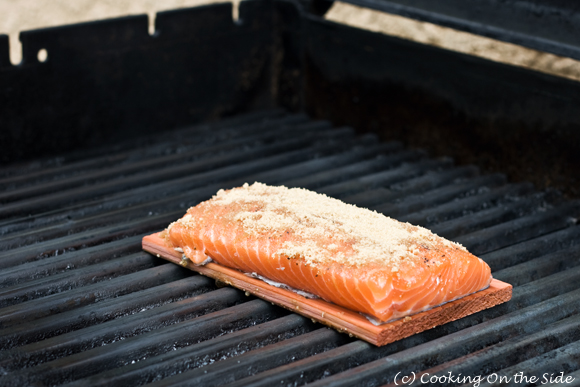 Cedar plank salmon clearance bbq