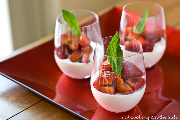 Post image for Panna Cotta with Balsamic Strawberries