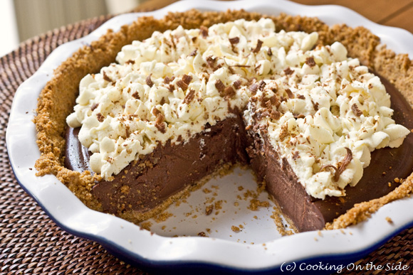 Chocolate Cream Pie with Cinnamon & Ancho Chile