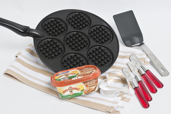 Waffle Skillet giveaway, sponsored by Land O Lakes