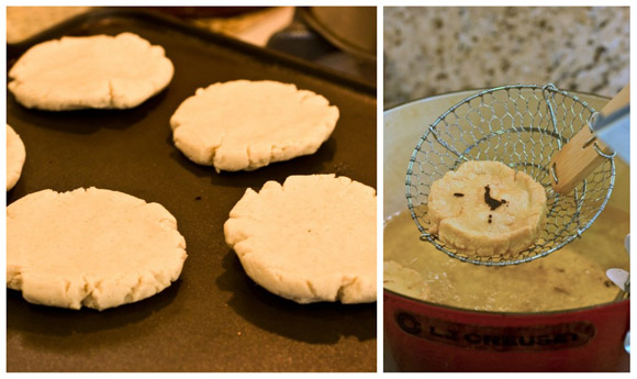 chicken sopes