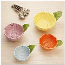 Floral Measuring Cups