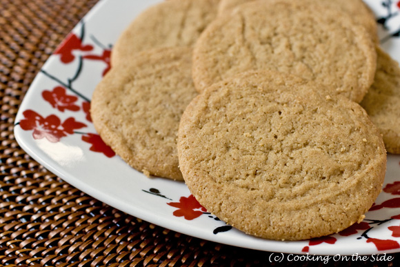 Brown Butter Holiday Spice Cookies from Michelle at Delishiono