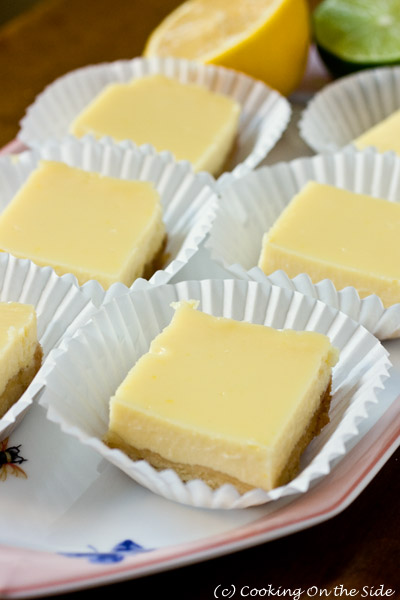 Creamy Lemon-Lime Bars