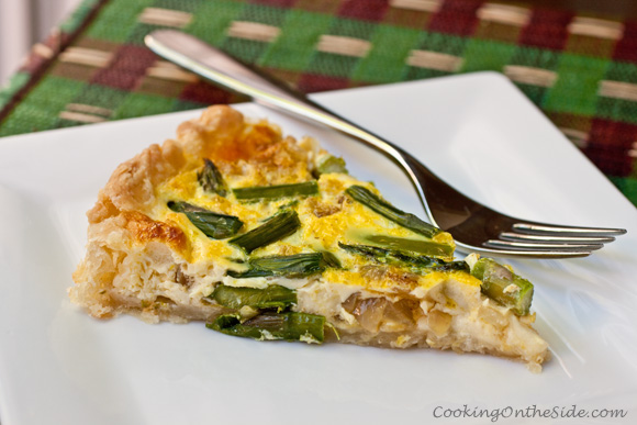 Asparagus Quiche