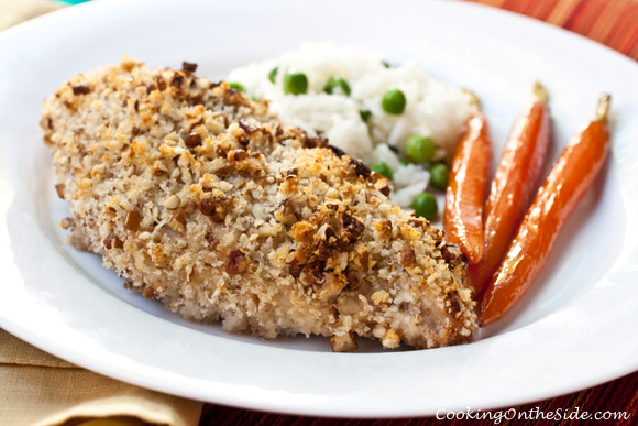 Maple-Pecan Crusted Chicken