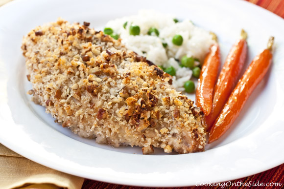 Post image for Maple-Pecan Crusted Chicken