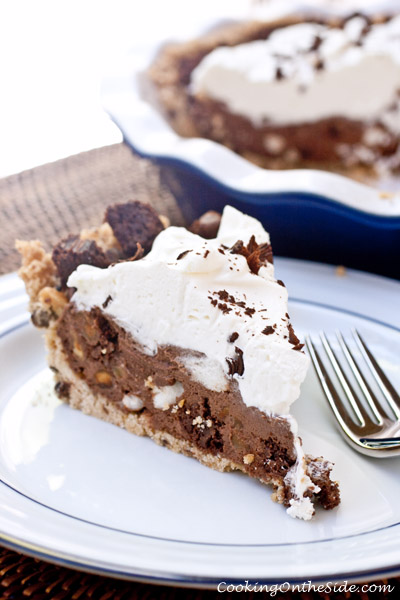 Post image for Rocky Road Brownie Pudding Pie