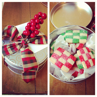 Checkerboard Cookies from Authentic Suburban Gourmet