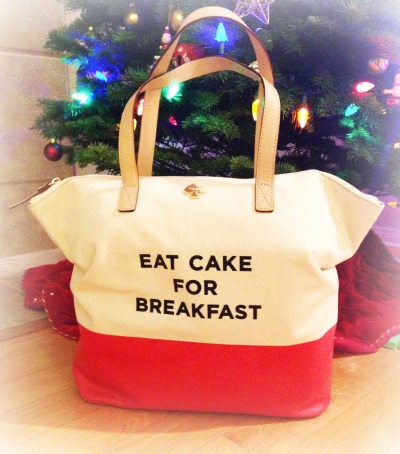 Eat Cake for Breakfast Tote from Kate Spade