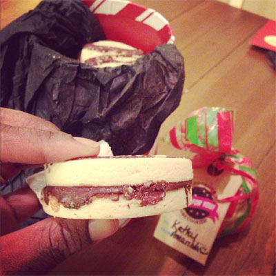 Shortbread Sandwich Cookies from High Heels to Hot Wheels