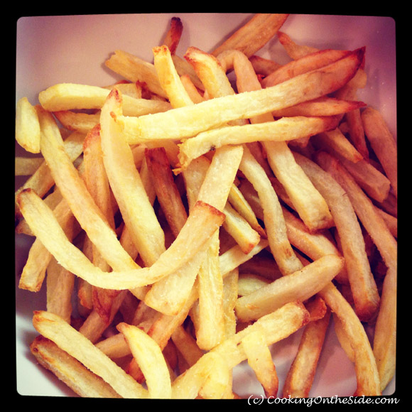 Air-Fried French Fries (c) Kathy Strahs
