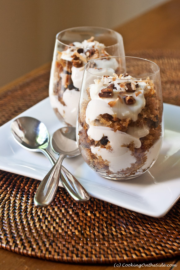 Recipe: Carrot Cake Yogurt Parfaits | Cooking On the Side