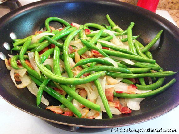 Skillet Green Beans and Bacon