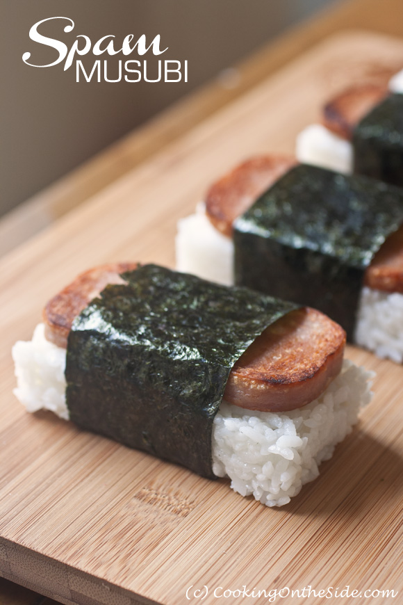 Easy Teriyaki Spam Musubi, sushi, teriyakii, recipe, Spam, Teriyaki Spam  Musubi. Pan-fried spam with a homemade teriyaki glaze packed with sushi  rice and wrapped in roasted seaweed. Recipe